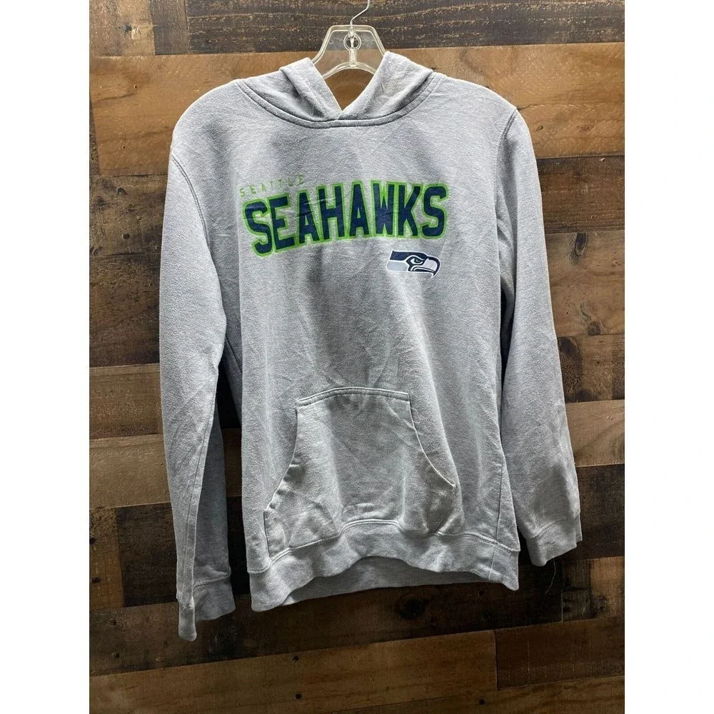 NFL Youth Seattle‎ Seahawks Hoodie Size Large